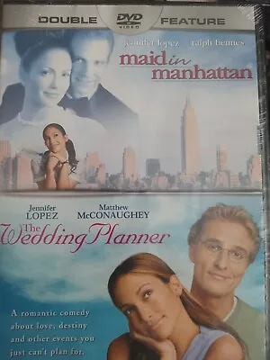 (2 Movies)*Maid In Manhattan The Wedding Planner * New Dvd * Free Shipping. • $6.99