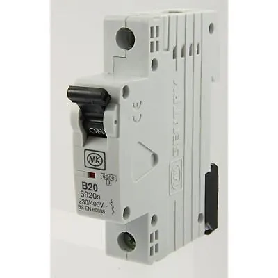 MK Sentry Consumer Unit MCB & RCBO Range • £2.95