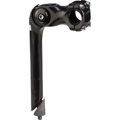 KAluminum 820 Stem 80mm 25.4 Clamp Adjustable 22.2-24tpi Quill Black Aluminum • $29.89