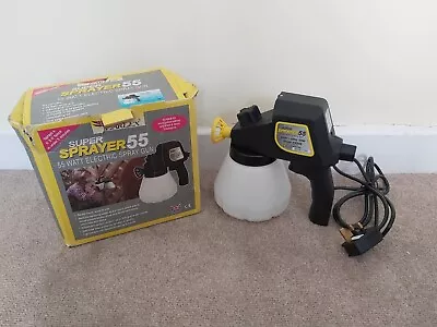 EARLEX SUPER SPRAYER 55 / 55 Watt Electric Spray Gun - Boxed - No Manual • £19.99