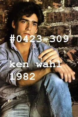 Vintage Male Portrait-#0423-309 -ken Wahl • £13.98