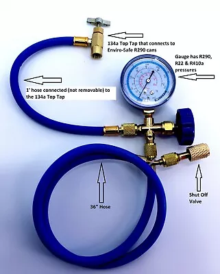 R290 R22 R410a Gauge Set #9992 • $42