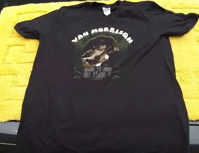 Van Morrison Live US Tour Med Shirt Born To Sing T Shirt Rare • $19.99