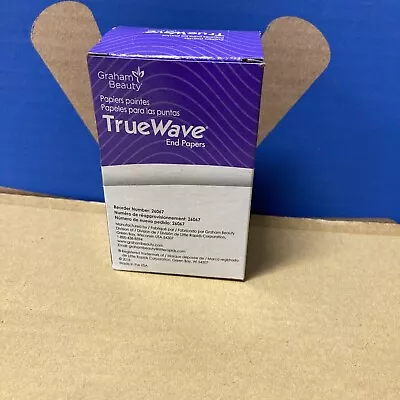 $12.99 • Buy Graham Beauty Salon Truewave Jumbo End Paper 1000 Pack