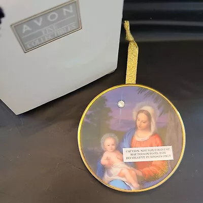 $14.97 • Buy Vintage 1998 Avon STAR OF BETHLEHEM Nativity Ornament Mini Plate 24K Trim