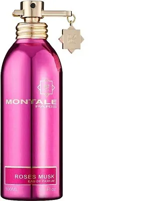 Tester Women Roses Musk By Montale 3.4 Oz EDP Perfume NEW • $52.99