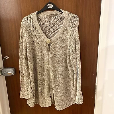 £5.99 • Buy M&S Portfolio Grey Zip Cardigan Stunning!