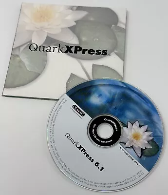 QuarkXpress 6.1 For Macintosh & Windows With Validation Code • $24.99