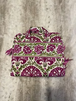 Vera Bradley Hanging Travel Organizer Julep Tulip Cosmetics And Toiletries • $10.99