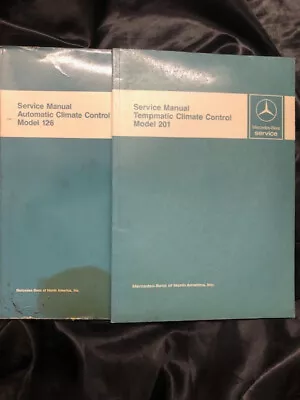 Mercedes Service Manuals W126/ W201 Climate Control Manuals Complete • $195