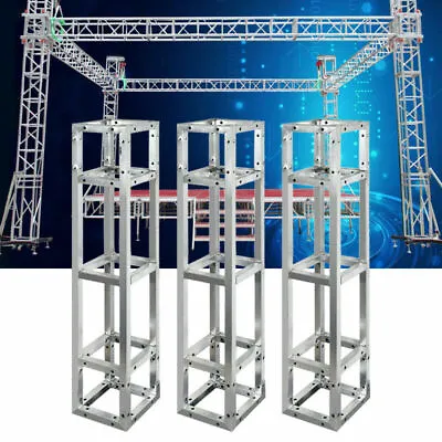 $29.92 • Buy DJ Light Stand Truss Straight Stage Lighting Square Iron Stand Segment Tent US