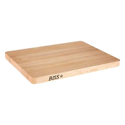 John Boos Maple Wood Chop N Slice Cutting Board 16 X 10 X 1 Inches (Open Box) • $43.82