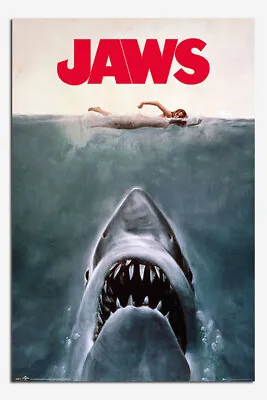 Officially Licensed Jaws MAXI Poster (24 X 36 Inch) • £9.20