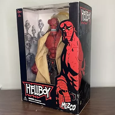 NIB Mezco Toyz Comic 18” Inch Hellboy Teeth Open Mouth Variant Mignola 2005 • $200