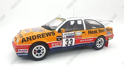 IXO 1:18 Scale Diecast Ford Sierra Cosworth 1989 RAC Rally - #33 Brookes Andrews • £74.95