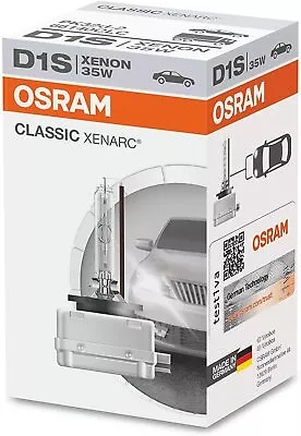 OSRAM Xenarc Classic Xenon Car Headlight Bulbs D1S Fitting (Single) *NEW STOCK* • $36.71