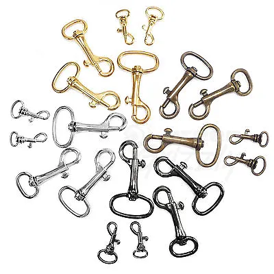 £1.99 • Buy Bag Swivel Trigger Clips Snap Hook Dog Lead For 18 25 30 Mm Strapping
