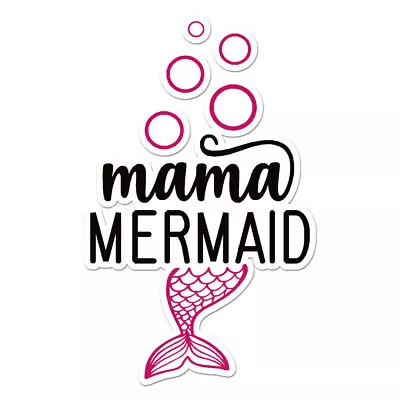 Mama Mermaid Vinyl Decal Sticker - Ebn9970 • $3.45