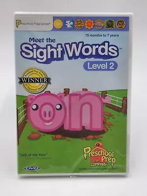 Meet The Sight Words 2 - DVD By Preschool Prep Company - Factory Sealed • $6.70