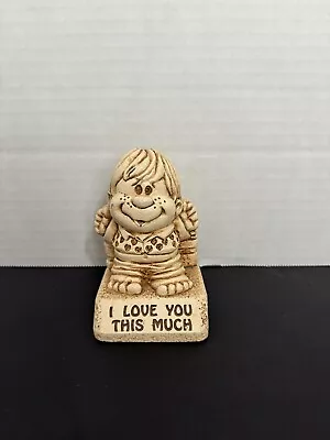 Vintage 1973 Paula Figurine  I LOVE YOU THIS MUCH • $13.99