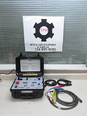 Megger MIT30 30kV High Voltage Insulation Tester W/ Leads Mint Condition • $5499.99