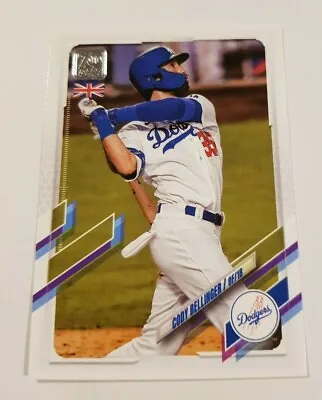 Topps 2021 UK Edition - Cody Bellinger - Los Angeles Dodgers - Base Card • £4.99