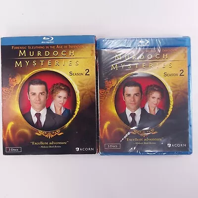 Murdoch Mysteries: Season 2 (Blu Ray) New Factory Sealed • $26.22