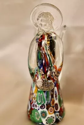 Murano Millefiori Glass Angel Figure Italy. #39 • $48