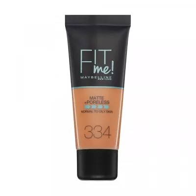 Maybelline Fit Me Matte Poreless Foundation Warm Tan 334 • £6.89