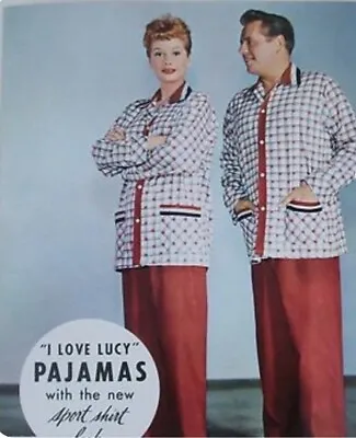 I Love Lucy Hollywood Memorabilia Pajama Top Incredibly Rare Vintage Wardrobe • $12500