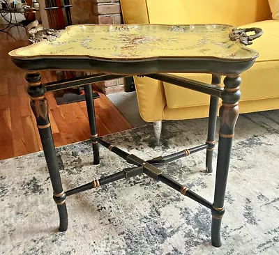 Chinoiserie Tray Top  Table Maitland Smith Style • $530