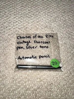 $30 • Buy Charles Of The Ritz Vintage Charcoal Pen. Rare! With Charcoal