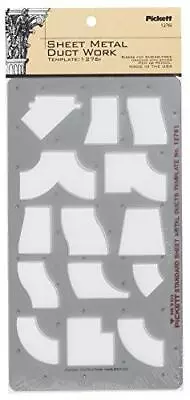 Pickett Sheet Metal Duct Work Template (1276I) • $19.49