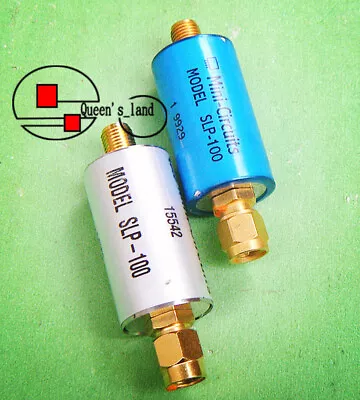 1× Mini-Circuits SLP-100 SLP-100+ DC-98MHz SMA RF Low Pass Filter • $55