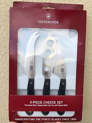 Swiss Army Knife Victorinox 3-piese Cheese Knife Set • $52
