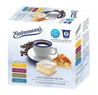 Entenmann's Single Serve Coffee Variety Pack 48 Count • $34.99