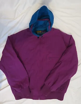 Vintage Pacific Trail Jacket With Collapsible Hood Weatherproof  • $15