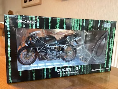 Minichamps 1:12 Scale Ducati 996 Matrix Reloaded A1 Condition Boxed Ex- Display • £145