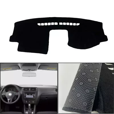 $21.81 • Buy Dash Mats Shade Protective Pad For VW Jetta 2006-2011 Dashboard Cover Black
