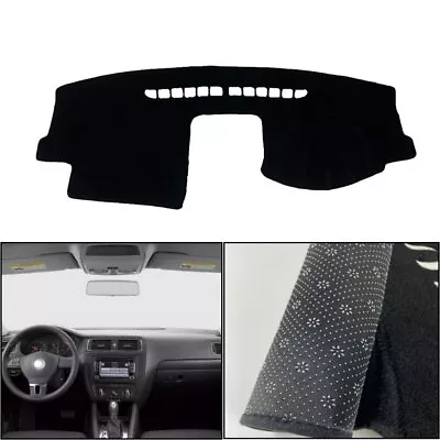 Dash Mats Shade Protective Pad For VW Jetta 2006-2011 Dashboard Cover Black • $21.31