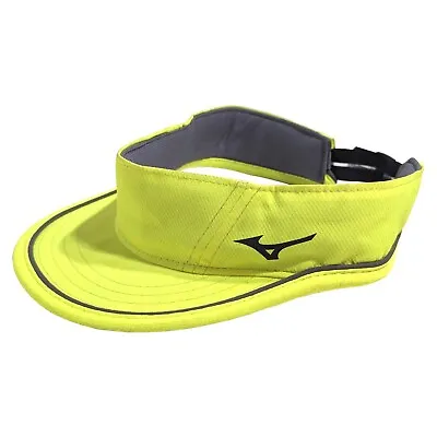 Mizuno Visor Running One Size Fits Most Neon Yellow Outdoor • $17