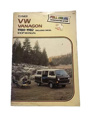 VW Vanagon RV 1980-1982 Tune-up Shop Service Repair Manual Wiring Diagrams Body • $99.99