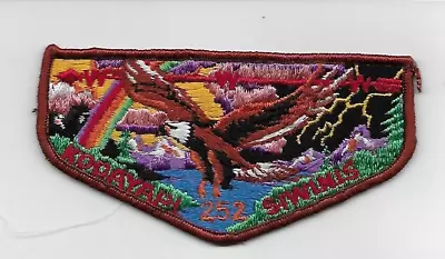 Siwinis Oa Lodge 252 Los Angels  Area Council Patch Kodayapi Chapter Flap  S-4 • $15.95