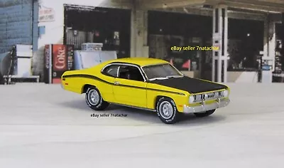 1970 - 1976 Plymouth Duster 340 Mopar Muscle Wheels 1/64 Scale Model Limited • $25.99