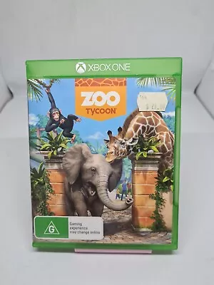 Zoo Tycoon - Xbox One Console Exclusive Game FREE POST VGC Xbox 1 XB1 Aus Pal  • $13.45