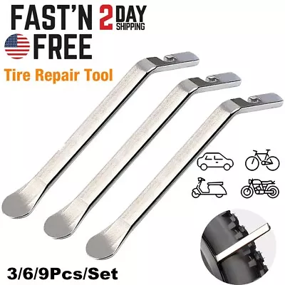 Bicycle Spoon Tire Irons Lever Tools Changer Iron Tire Changing Repair Kit US • $10.99