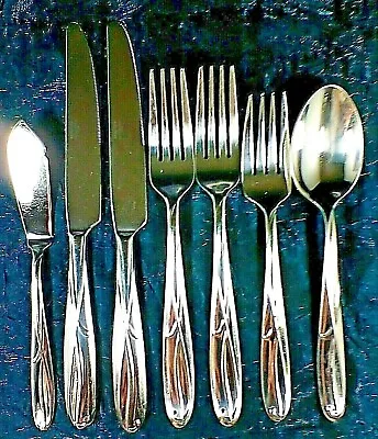 Mikasa COCOA BLOSSOM (7) Piece Lot 18/10 Glossy Stainless Flatware • $19.99