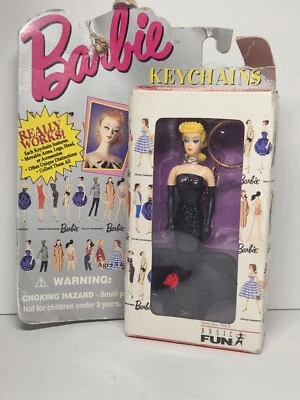 $9.50 • Buy Vintage Barbie Keychain Solo In The Spotlight Blonde Mattel 1995 Basic Fun 701-0