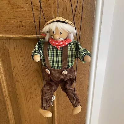 Vintage Farmer/Scarecrow Puppet • £12