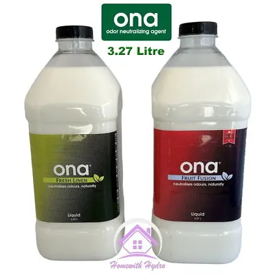 ONA LIQUID Refill Odour Neutralising Agent Remove Odor Smells 3.27 Litre • £39.45
